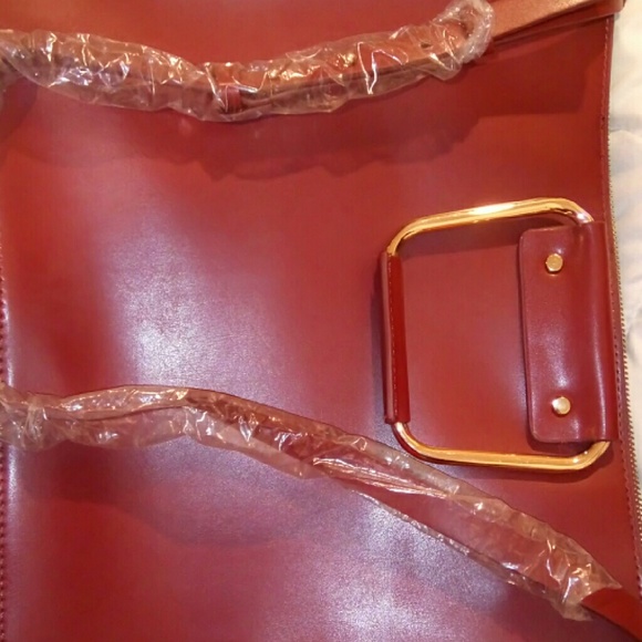 New never use burgundy Zara purse