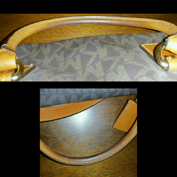 ****SOLD****Michael Kors Hamilton Satchel - Picture 3 of 4