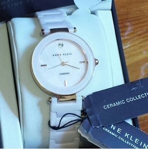 Ceramic Anne Klein Watch