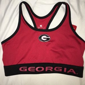 UGA sports bra