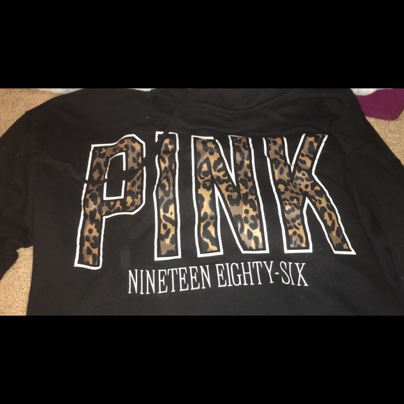VS pink sweatshirt