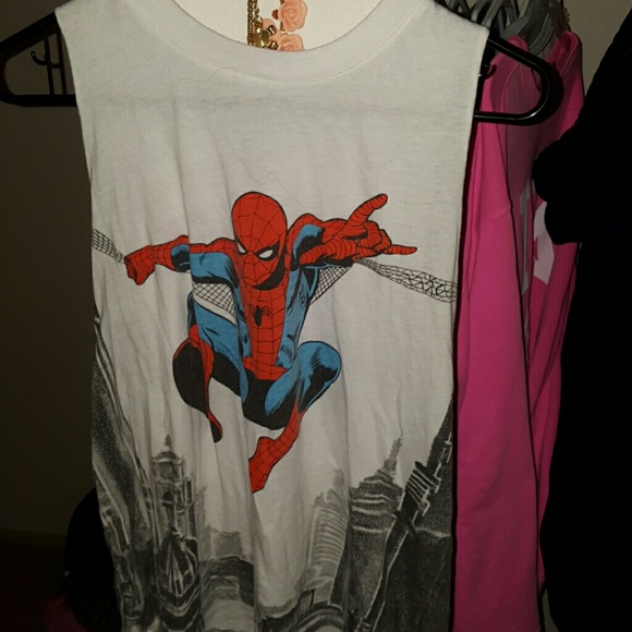 Spiderman halter tank