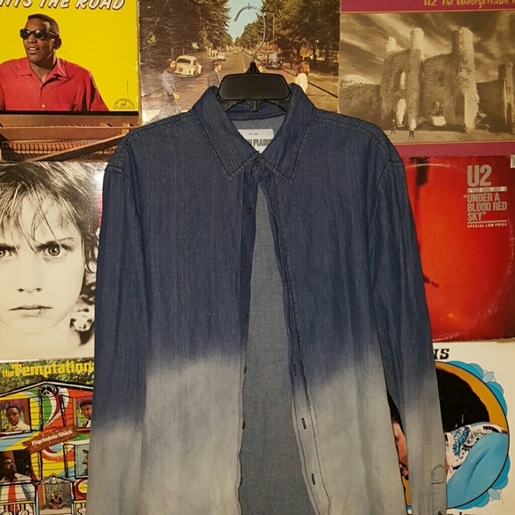 Cute Ombre flannel - Picture 1 of 1