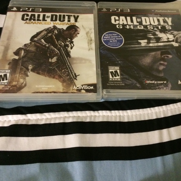 Call of duty ghost and advanced warfare