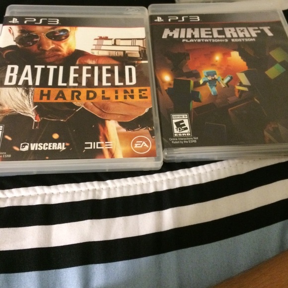 Battle field hard line and mine craft