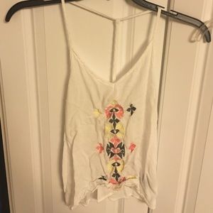 T back Aztec belly shirt!