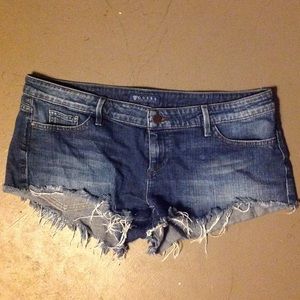 Guess denim shorts!