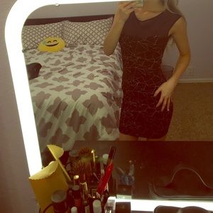 Geometric Pattern Bodycon Dress