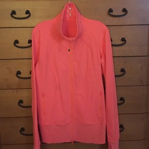 Lululemon Asana Jacket - salmon color