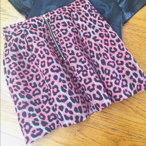 Leopard Print Forever 21 Skirt - Picture 3 of 3