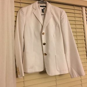 Ralph Lauren white blazer