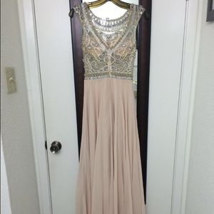 A Jovani Beaded Empire Waist Prom Dress LOOK ALIKE