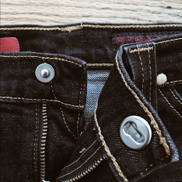 AG Adriano Goldschmied. Black denim skirt. - Picture 3 of 4