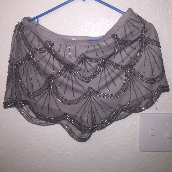 Urban outfitters beaded shorts!