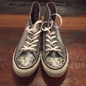 Metallic Converse Chuck Taylors