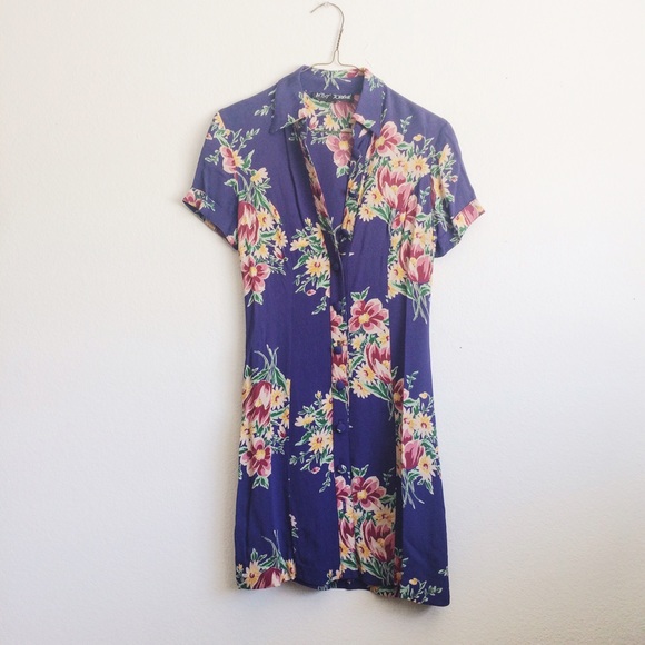 Vintage Betsey Johnson Floral Dress