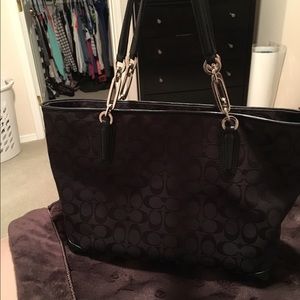 Authentic Black COACH purse