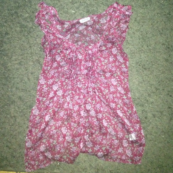 Floral tank top