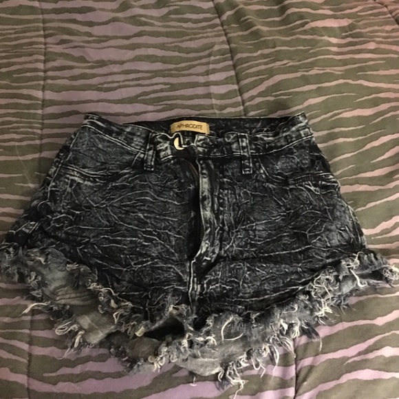 High waisted shorts