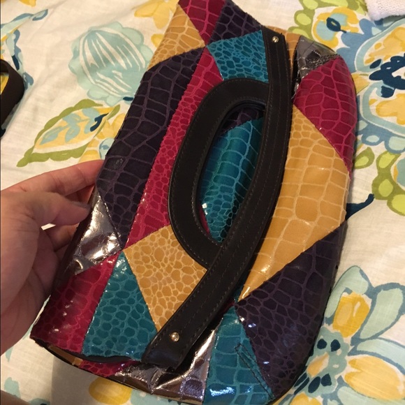 Multicolor Nine West clutch - Picture 2 of 3