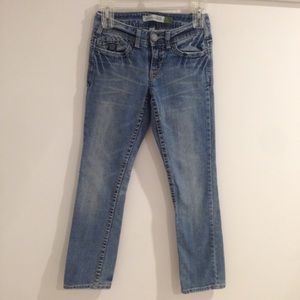 Straight leg jeans