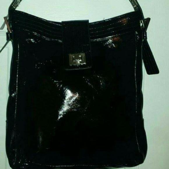 Vera Wang Handbags - Tall patent leather purse