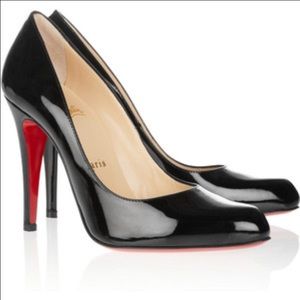 Christian Louboutin Decollette pump black patent