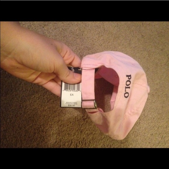 Pink Polo Hat - Picture 2 of 2
