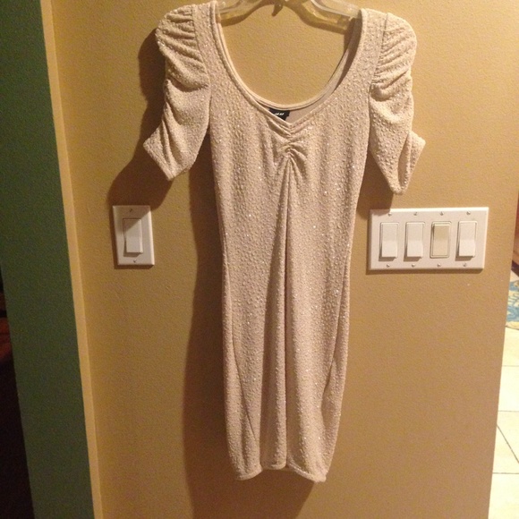 H&M Glittery Body Con Dress