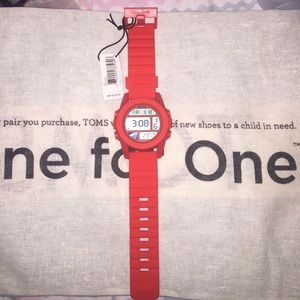 Nixon Unit Red Pepper watch