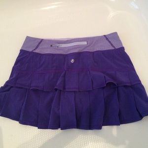 Deep purple lululemon skirt