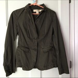 Size 4 Jcrew jacket greenish/brown