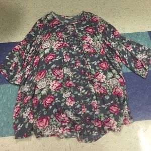 Umgee plus size brand new floral dress