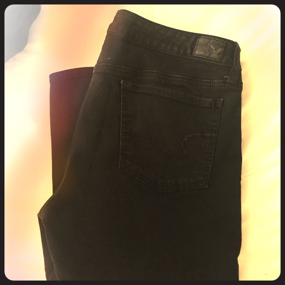 AE Black Jeggings