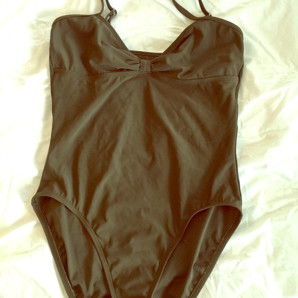 Olive one piece swimsuit