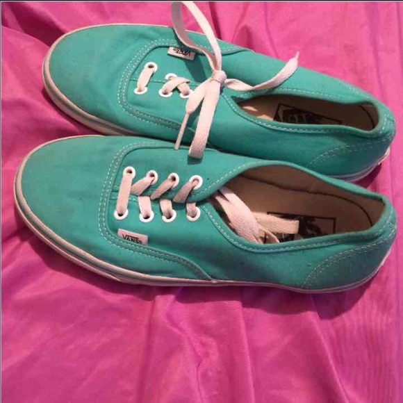Teal vans - Picture 1 of 1