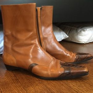 armani cowboy boots