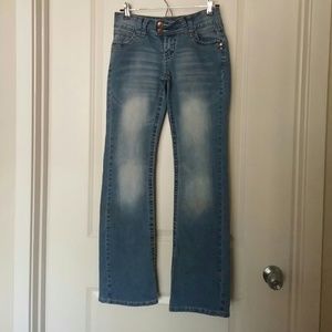 Angel's flare jeans