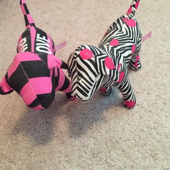 Pink VS mini dogs