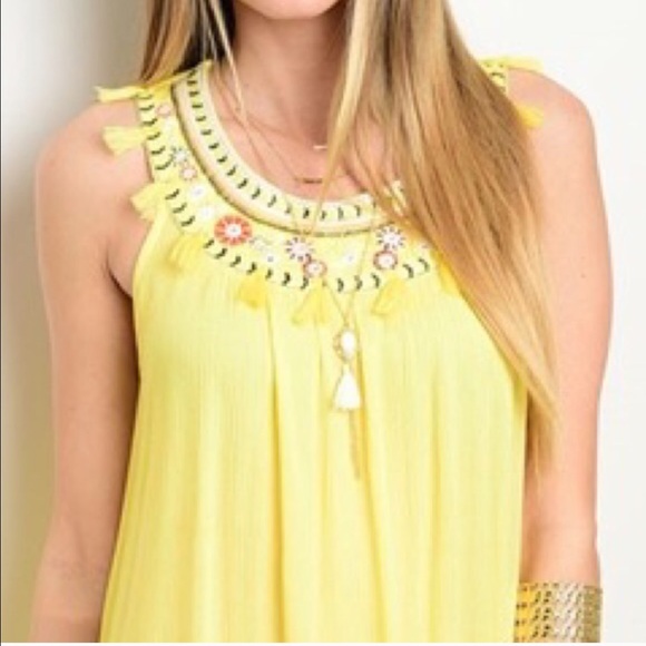 Buttercup Tunic Tank Dress - Picture 3 of 4