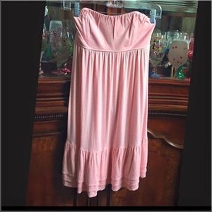 BCBGMAXAZRIA BLUSH PINK SUMMERTIME DRESS,AUTHENTIC