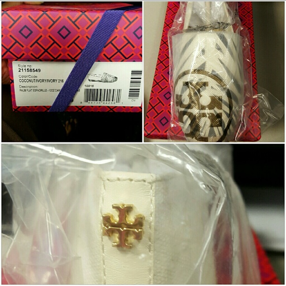 *** SOLD *** NWB AUTH TORY BURCH ESPADRILLES - Picture 4 of 4