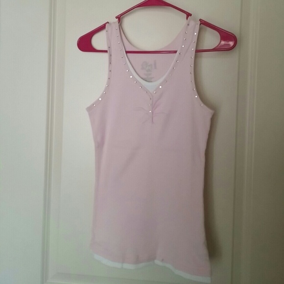 Rhinestone tank top