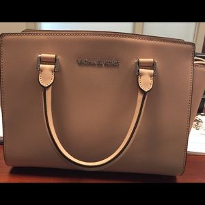 Michael Kors Saffiano Leather Handbag