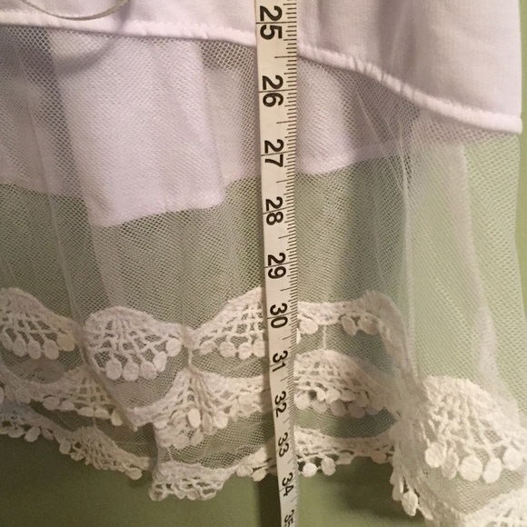 Lace Trim Tunic Dress - Picture 4 of 4