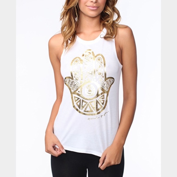 Spiritual Gangster Hamsa Tank Top
