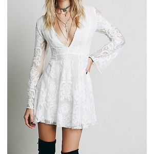 Free People "Reign Over Me" Lace Dress