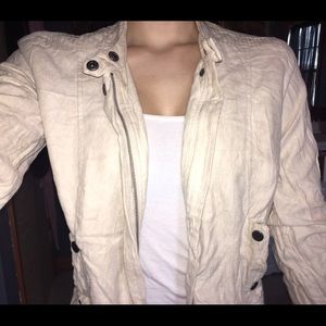 Cream velour jacket✨✨✨✨✨