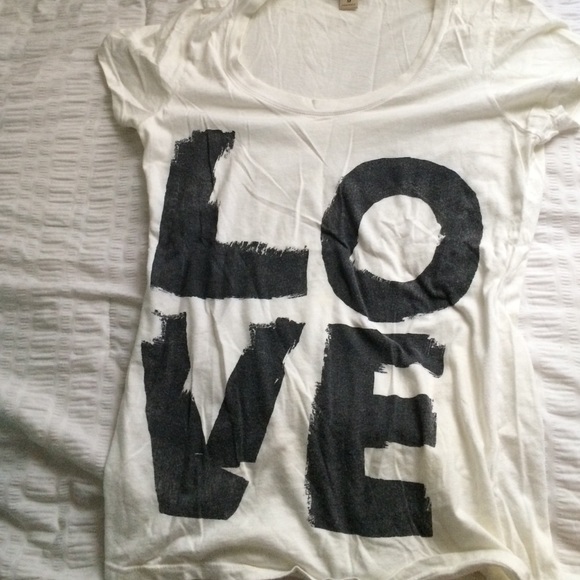 forever 21 "LOVE" tee
