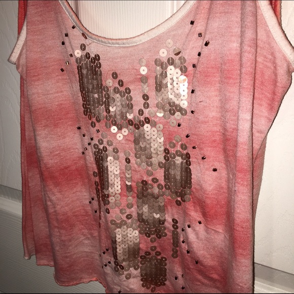 Tie dye cropped tank. - Picture 4 of 4